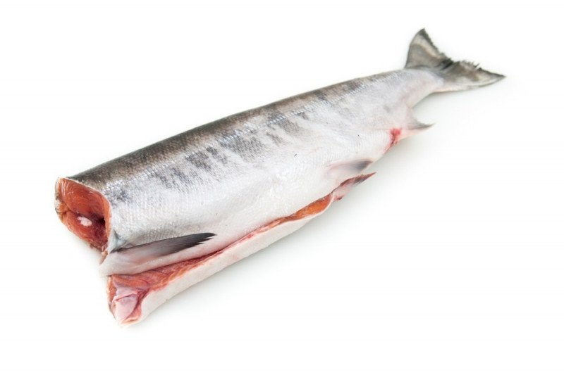 Frozen fish Far Eastern sockeye salmon