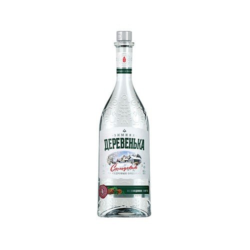 Special vodka “Winter Village cedar” with “Alpha” malt alcohol