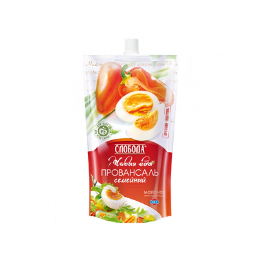 Mayonnaise “Sloboda” Provencal Family with fat mass fraction 50.5
