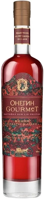 Sweet tincture “ONEGIN GOURME CHERRY” strength 20% vol.
