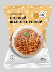 “Coarse soy mince” Textured soy flour “Protex-M”