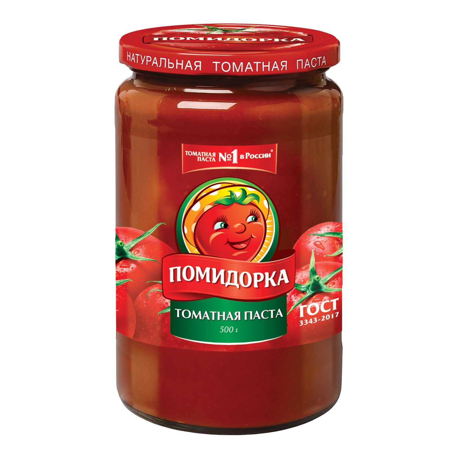 Concentrated tomato products. Tomato paste. Pasteurized.