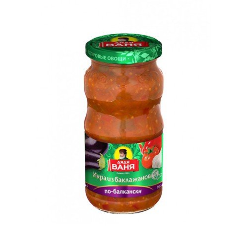 Uncle Vanya eggplant caviar Balkan style 460 g