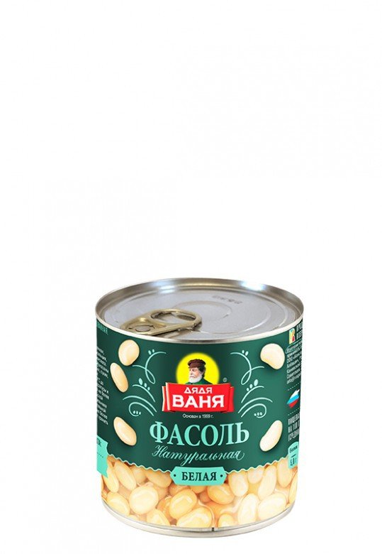 Natural white beans can 400g