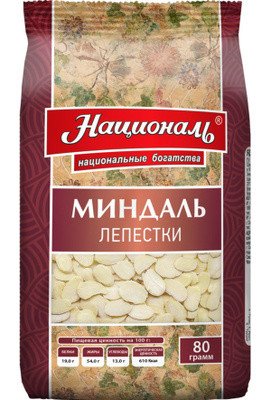 Almonds, petals TM “National”