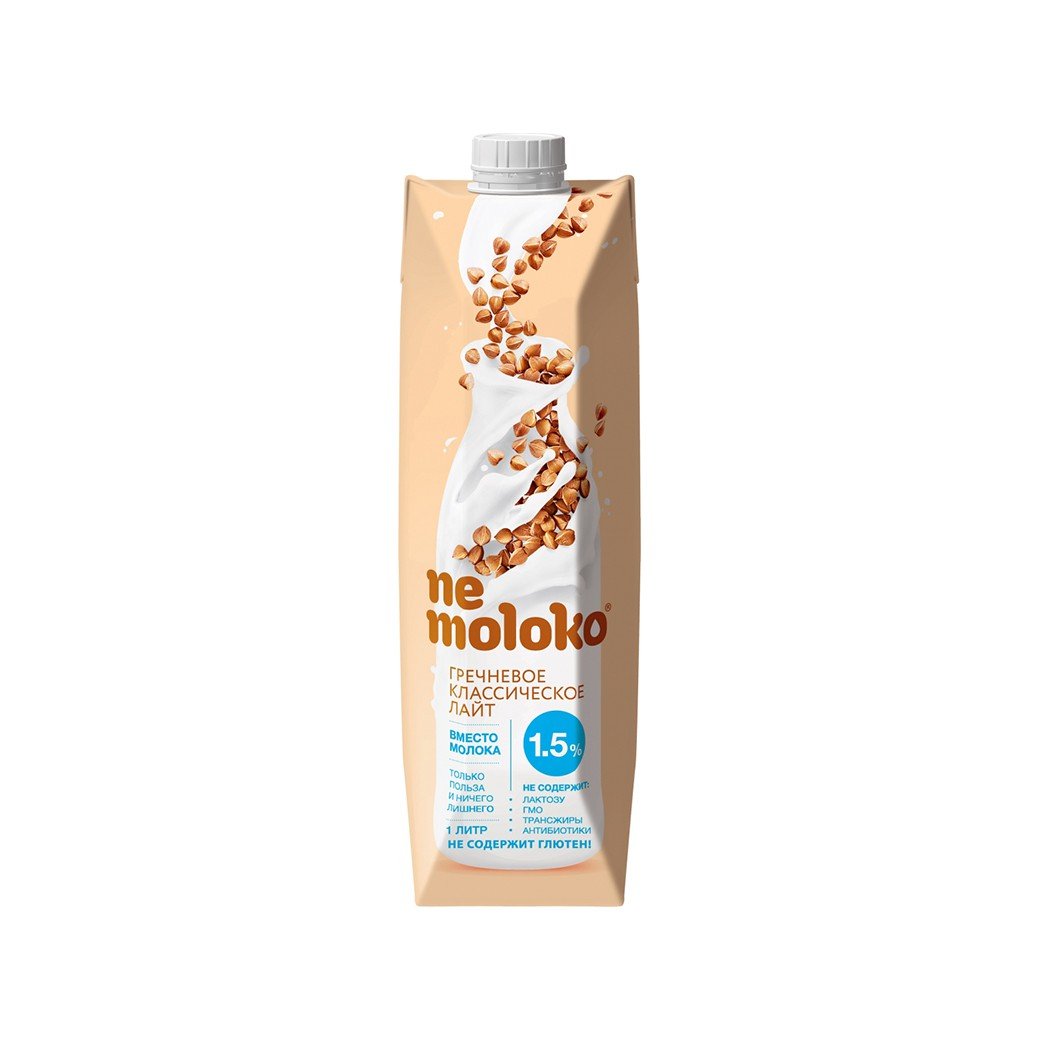Classic light buckwheat drink, enriched with calcium and vitamin B2