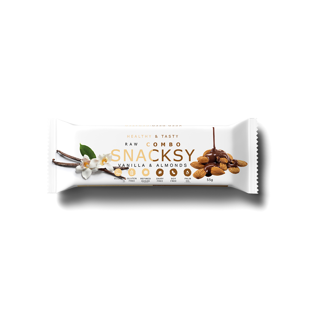Raw Combo snacksy vanilla – almond