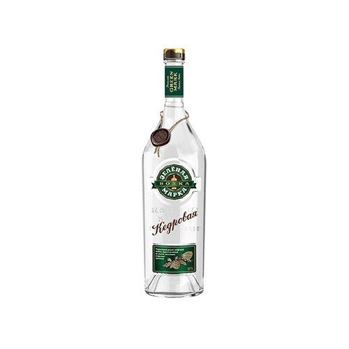 Special vodka “GREEN BRAND KEDROVAYA”