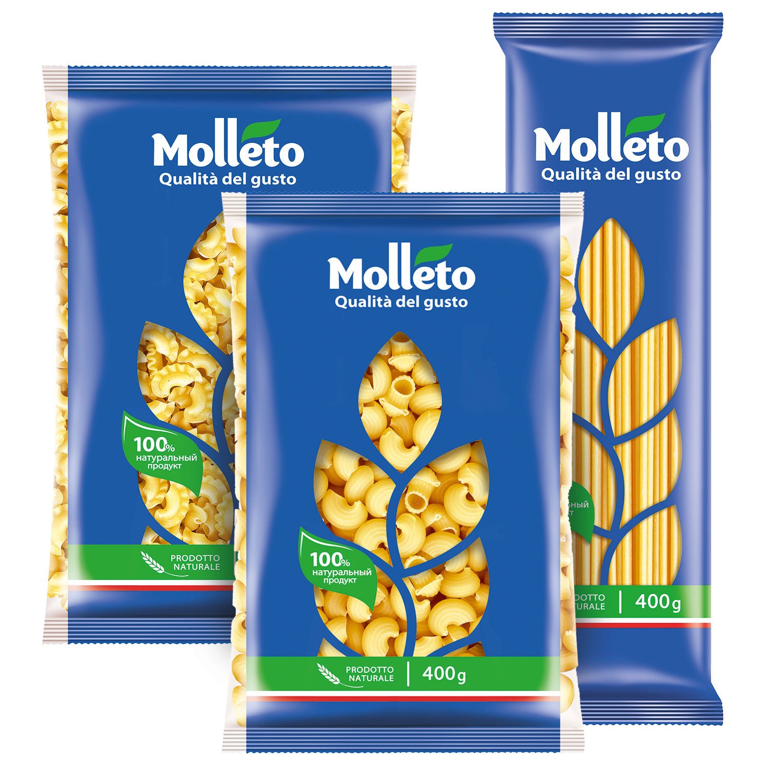 Pasta products group B premium grade TM “Stanichnye”