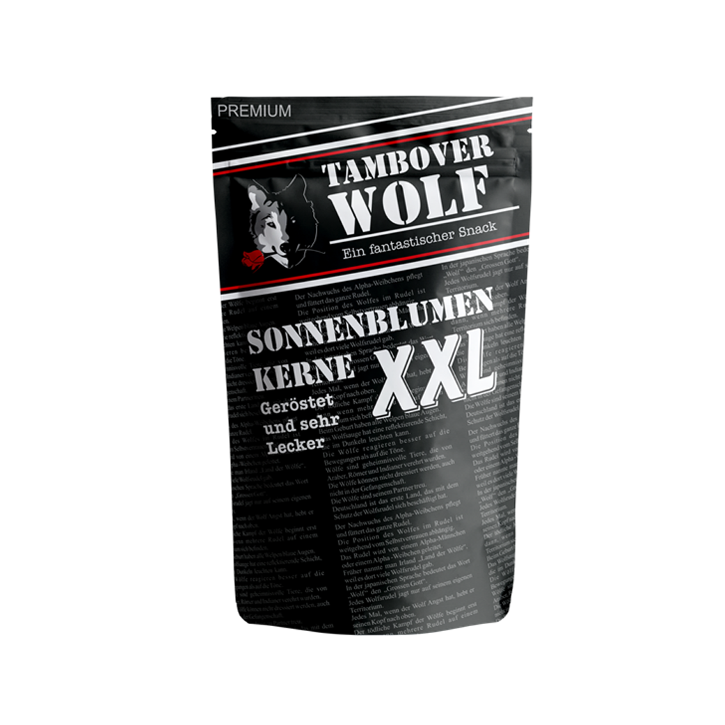 Roasted unshelled sunflower seeds “Tambover wolf”