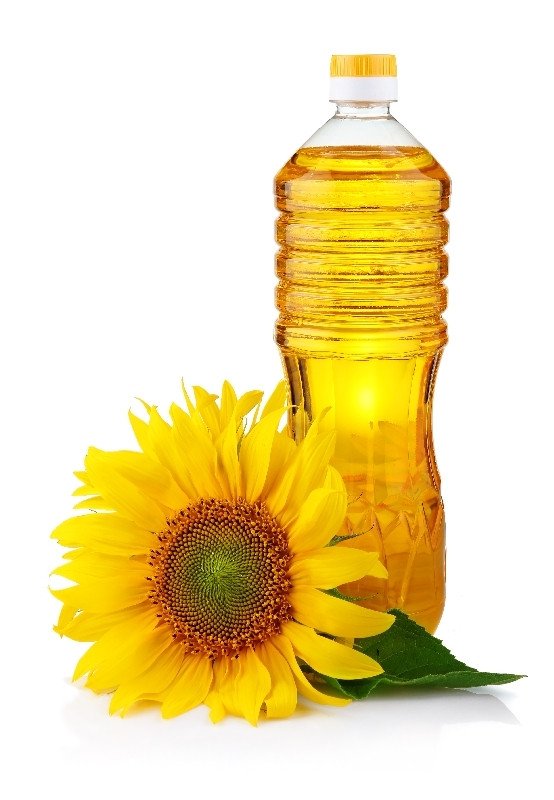 Refined deodorized sunflower oil