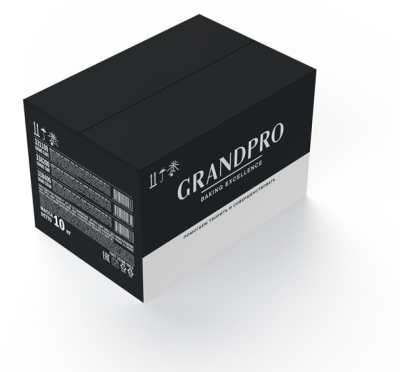 Solid margarine for puff pastries “GRANDPRO Croissant” with a fat mass fraction of 82%, MT brand