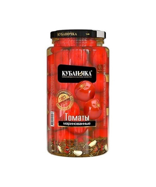 Marinated tomatoes TM Kubanochka