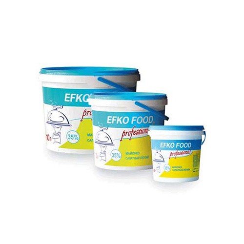 Mayonnaise sauce “EFKO FOOD” professional Light salad with a fat mass fraction of 35%