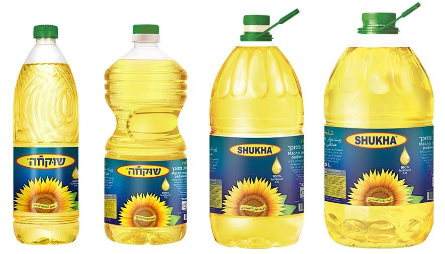 Refined sunflower oil “Shukha”
