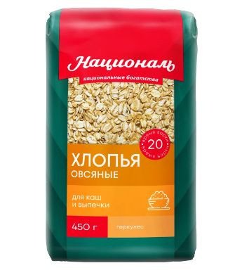 Oat flakes TM “National”, rolled oats