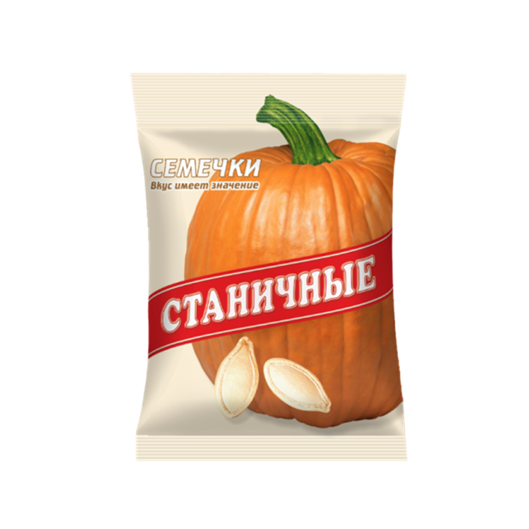 Roasted, unpeeled, salted pumpkin seeds “Stanitsa bikes”