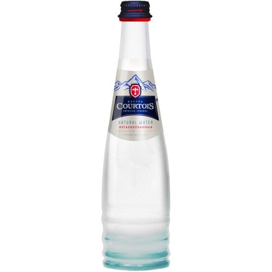 Natural drinking water “Courtois” still