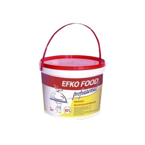 Mayonnaise “EFKO FOOD professional” with 80% fat mass fraction