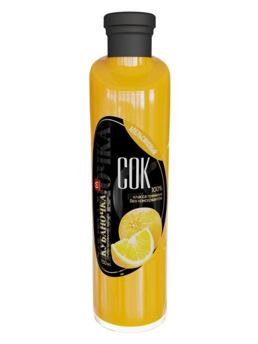 Orange juice TM Kubanochka