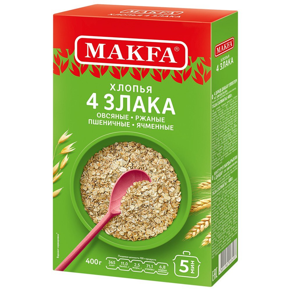 Cereal flakes 4 cereals