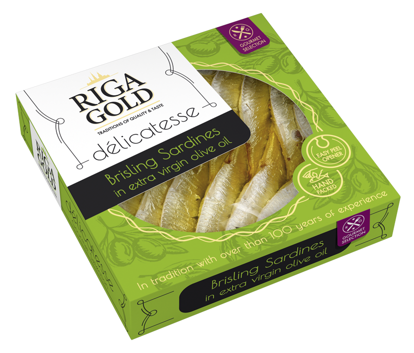 Sprats in olive oil