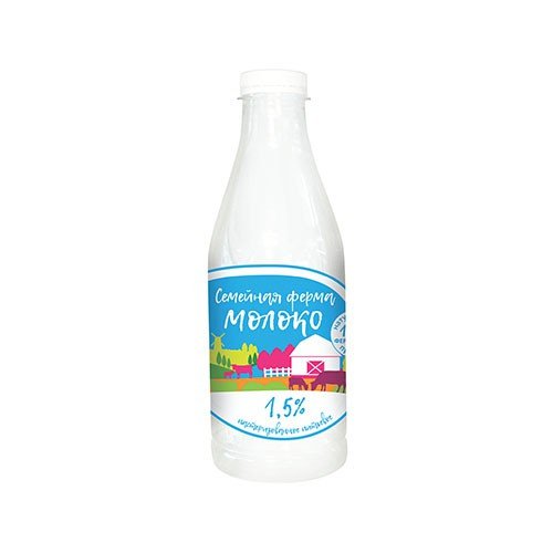 Pasteurized drinking milk 1.5%