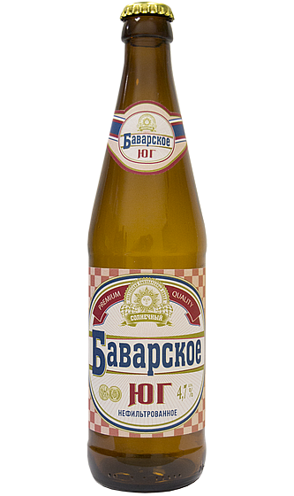 Pasteurized light beer “Bavarian Yug”
