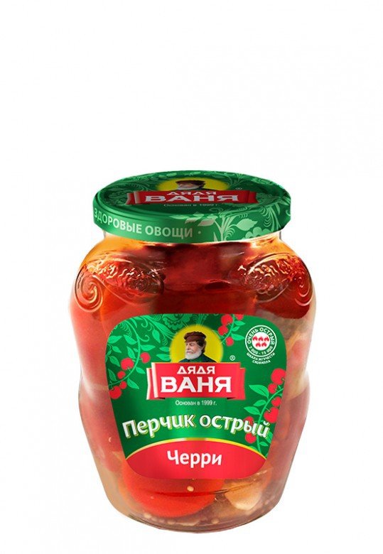 Hot Cherry pepper 350g