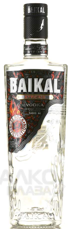 Special vodka “BAIKAL STRONG”