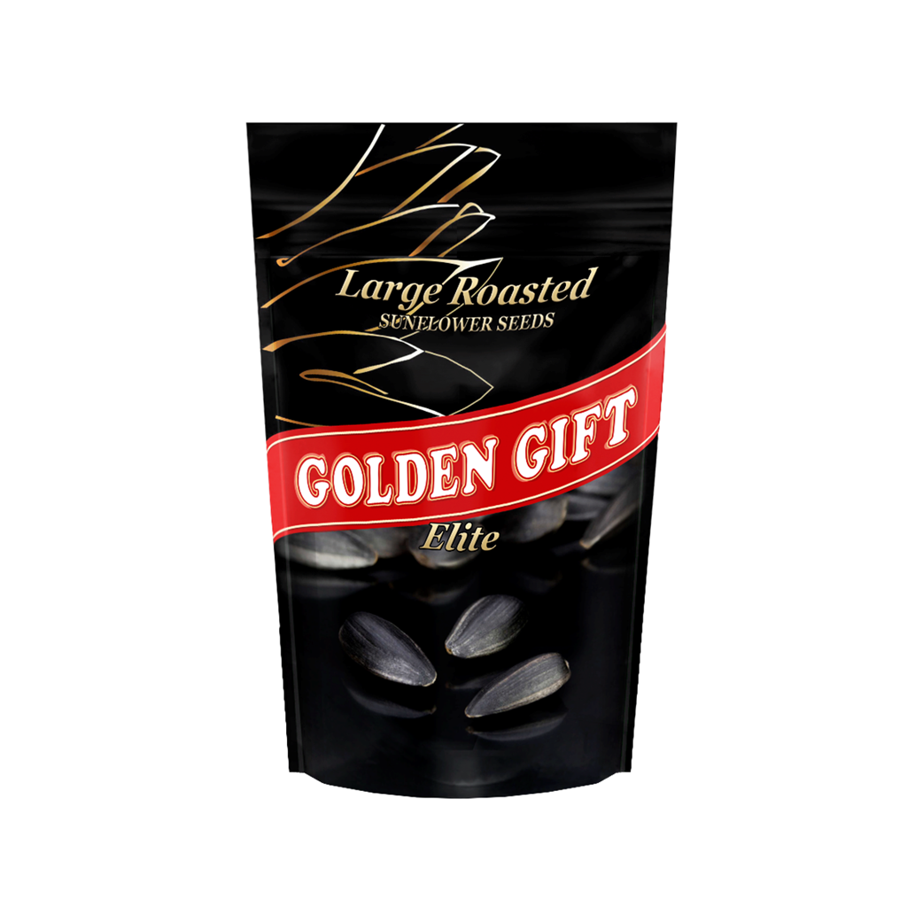Roasted, unshelled sunflower seeds “Golden Gift” Elite