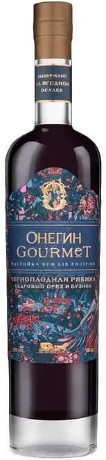 Sweet tincture “ONEGIN GOURME BLACK ROWAN”, strength 20% vol.