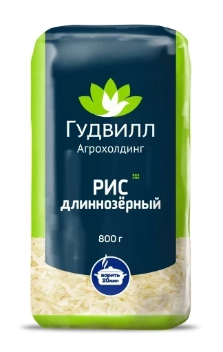 Long-grain polished rice