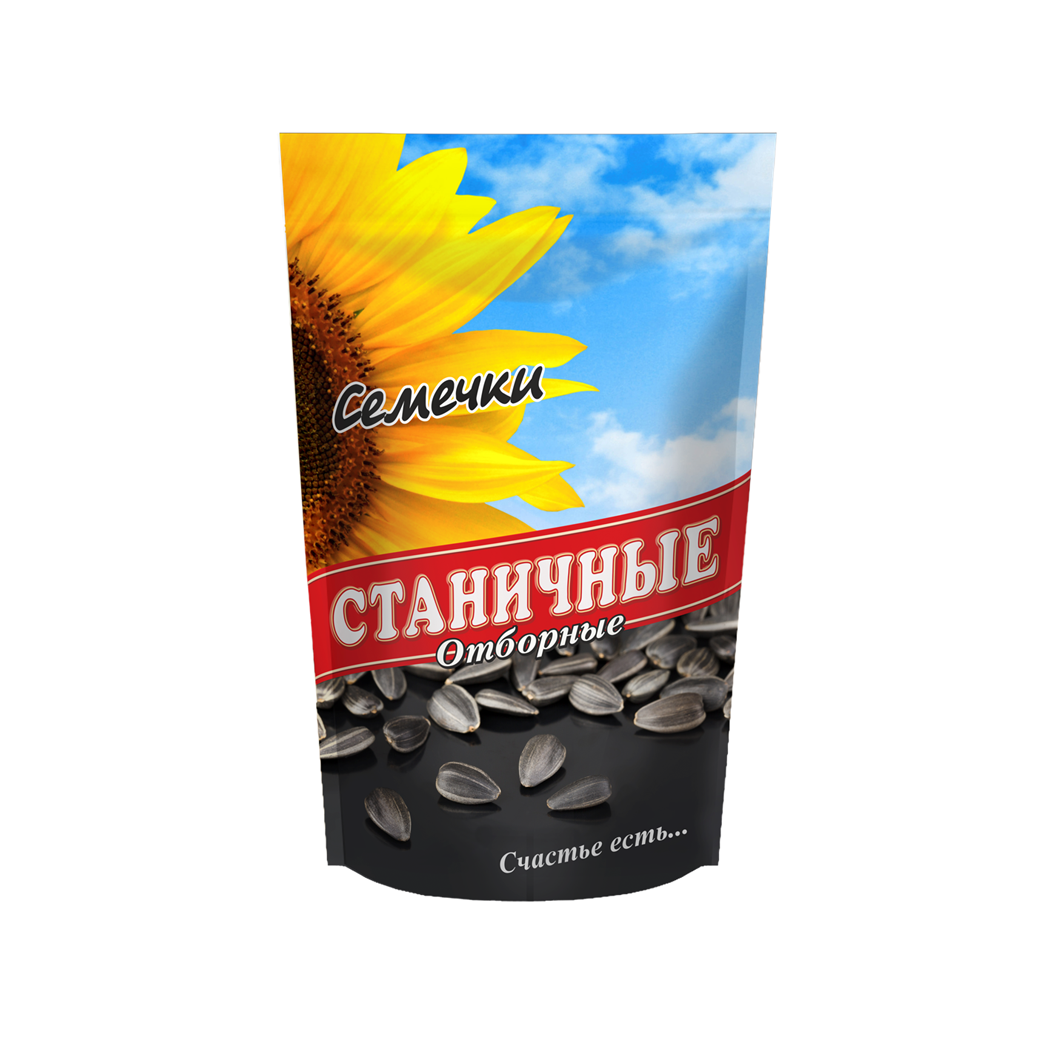 Roasted, unpeeled sunflower seeds “Stanitsa bikes”