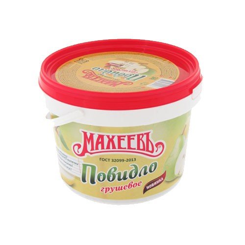 Unsterilized jam “Pear” only in polymer packaging