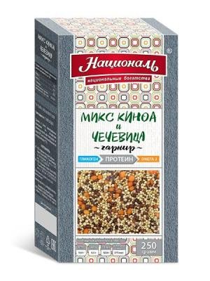 Mix of quinoa and lentils, PROTEIN TM “National”