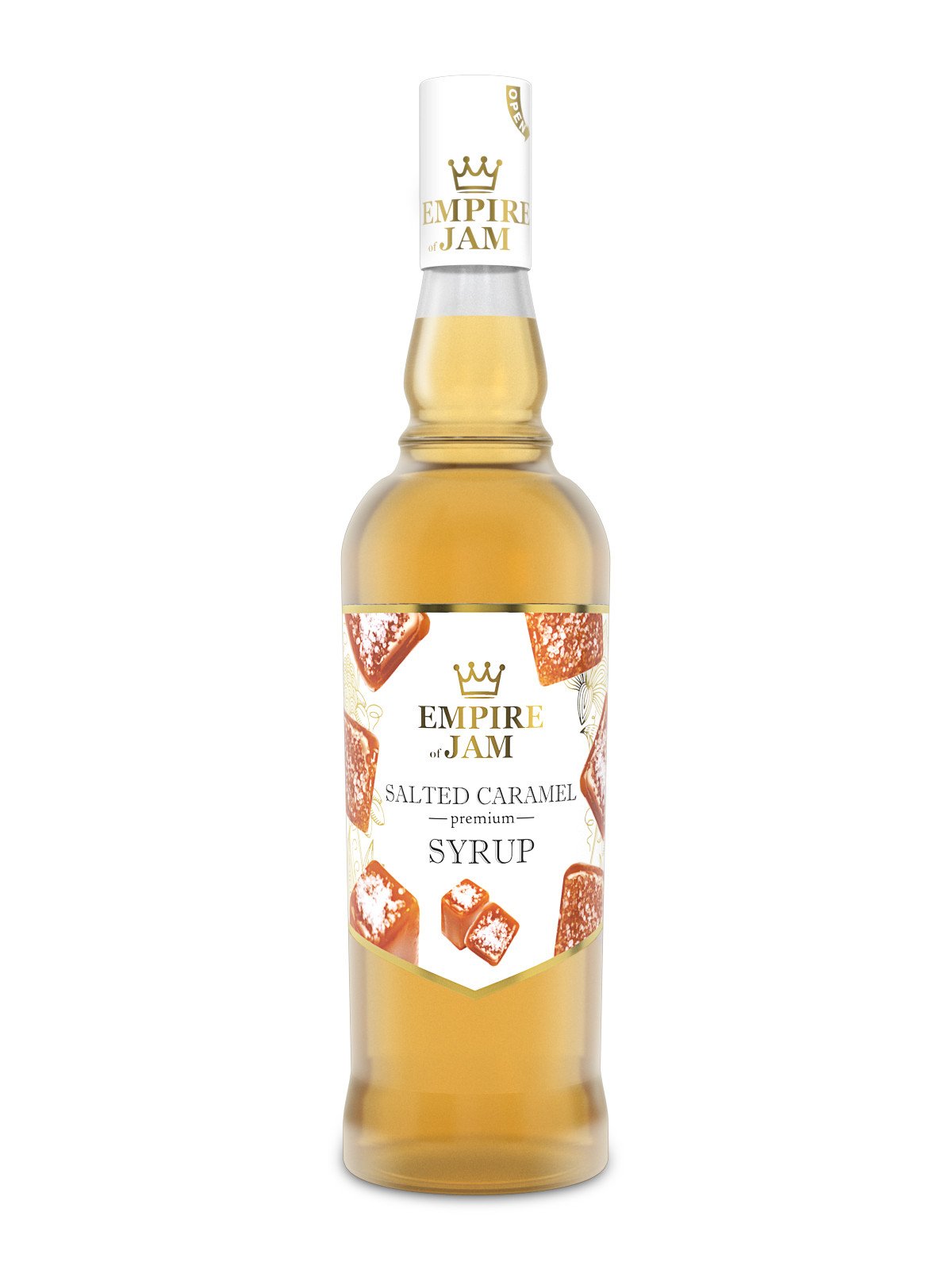 Flavored sugar syrup “Salted caramel”