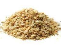 Soybean shell granulated