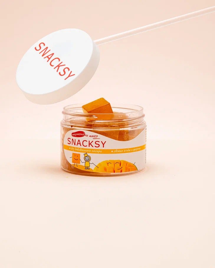 Snacksy mango marmalade
