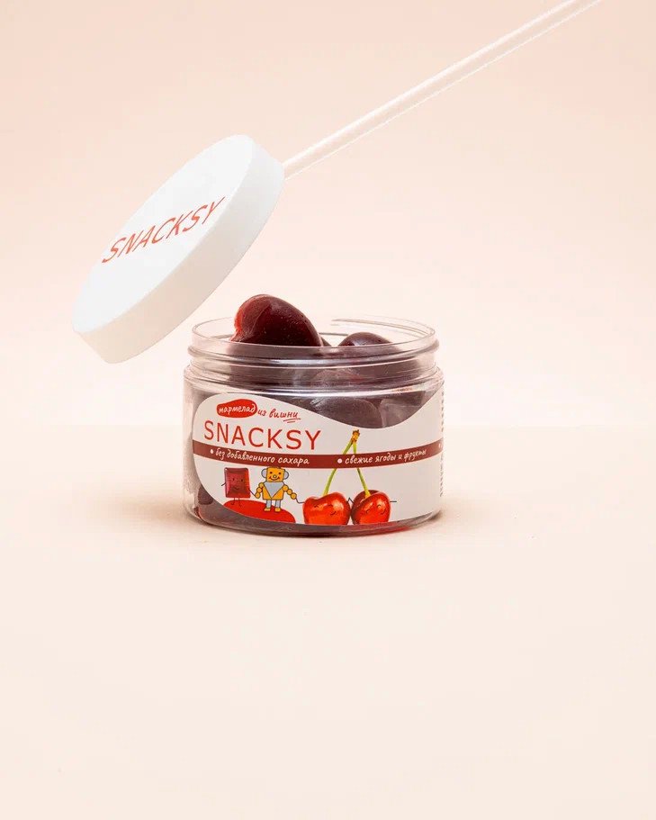 Snacksy cherry marmalade