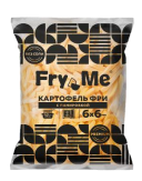 French fries with “Fry Me” “Premium” breading (6×6 mm)
