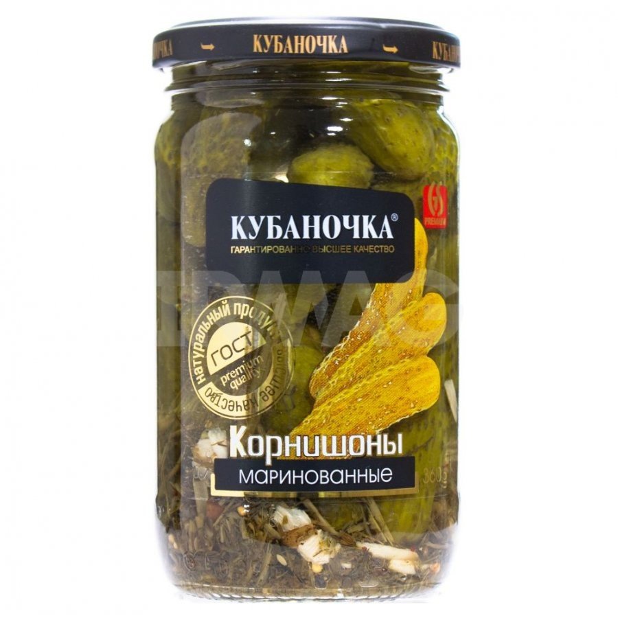 Pickled cucumbers, TM Kubanochka