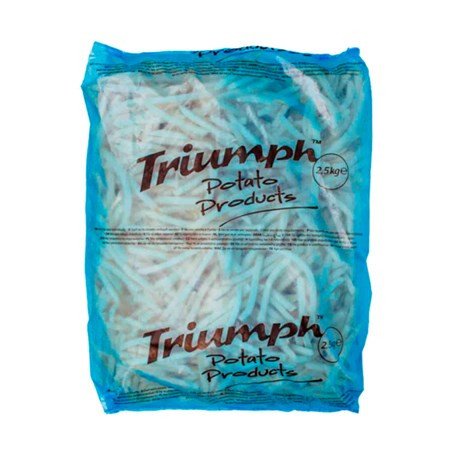 “French fries without breading” “Triumph/Triumph” 9×9