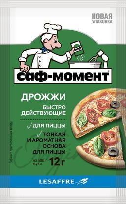 Dry quick-acting baker’s yeast “Saf-Moment” for pizza