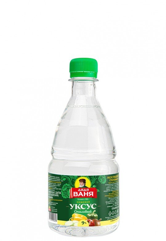 Table vinegar 9%.