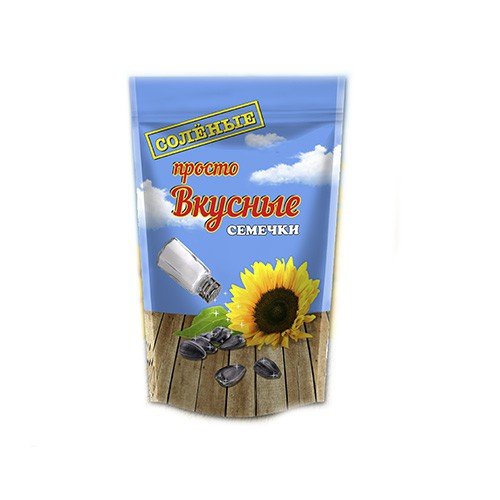 Roasted, unpeeled, salted sunflower seeds “Simply delicious”
