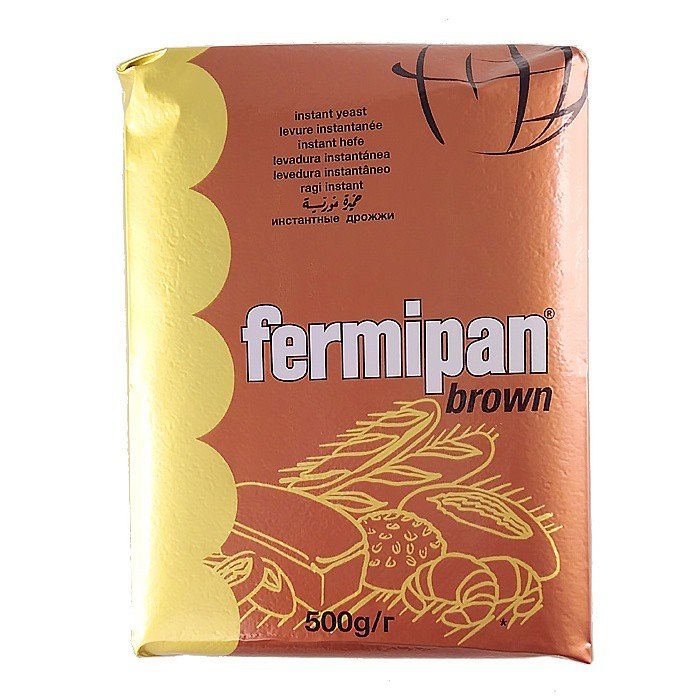 Dry instant baker’s yeast “Fermipan brown”