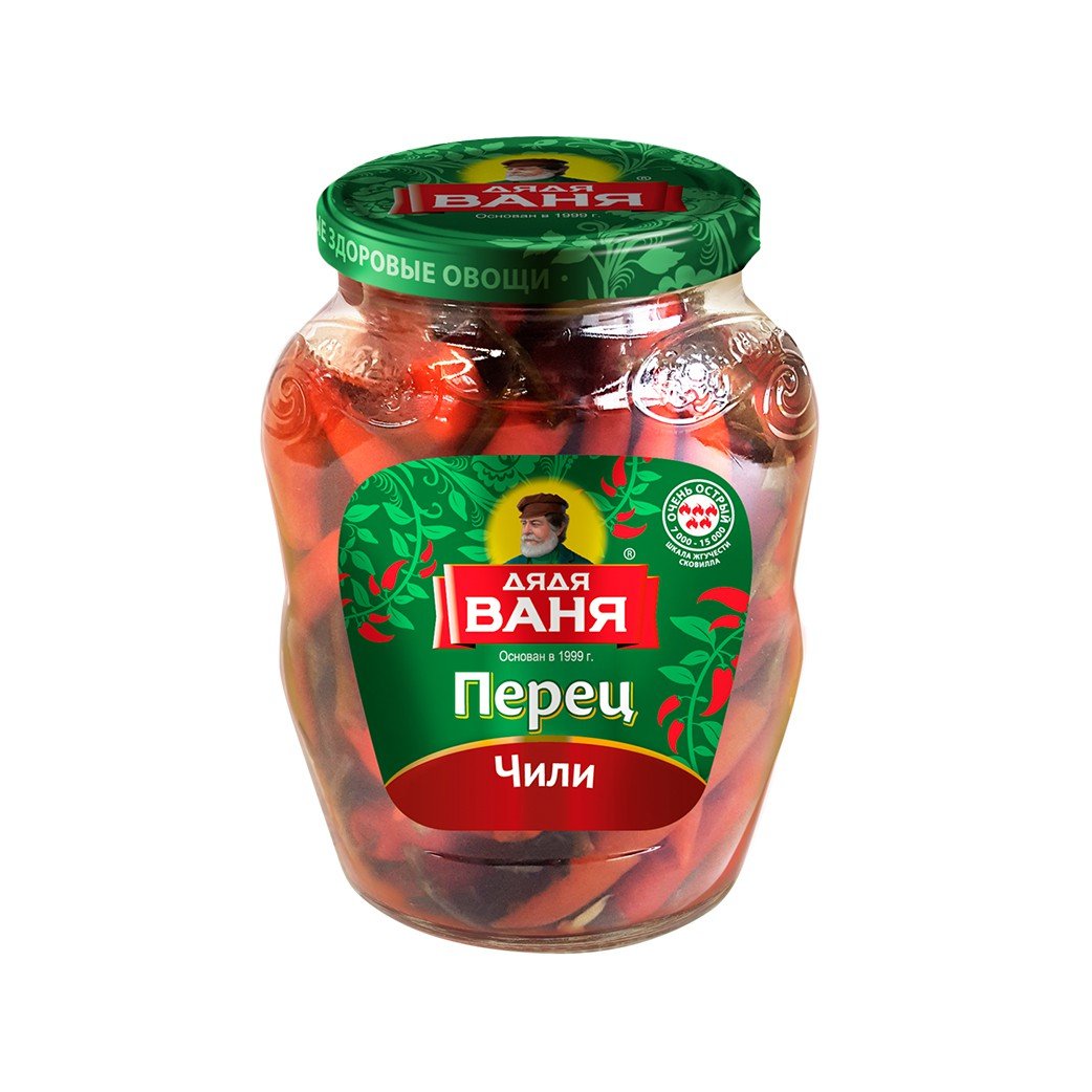 Uncle Vanya Chili pepper marinated 340 g