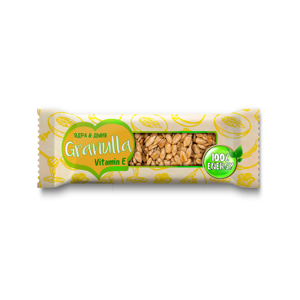 Roast Granulla based on sunflower seeds with melon