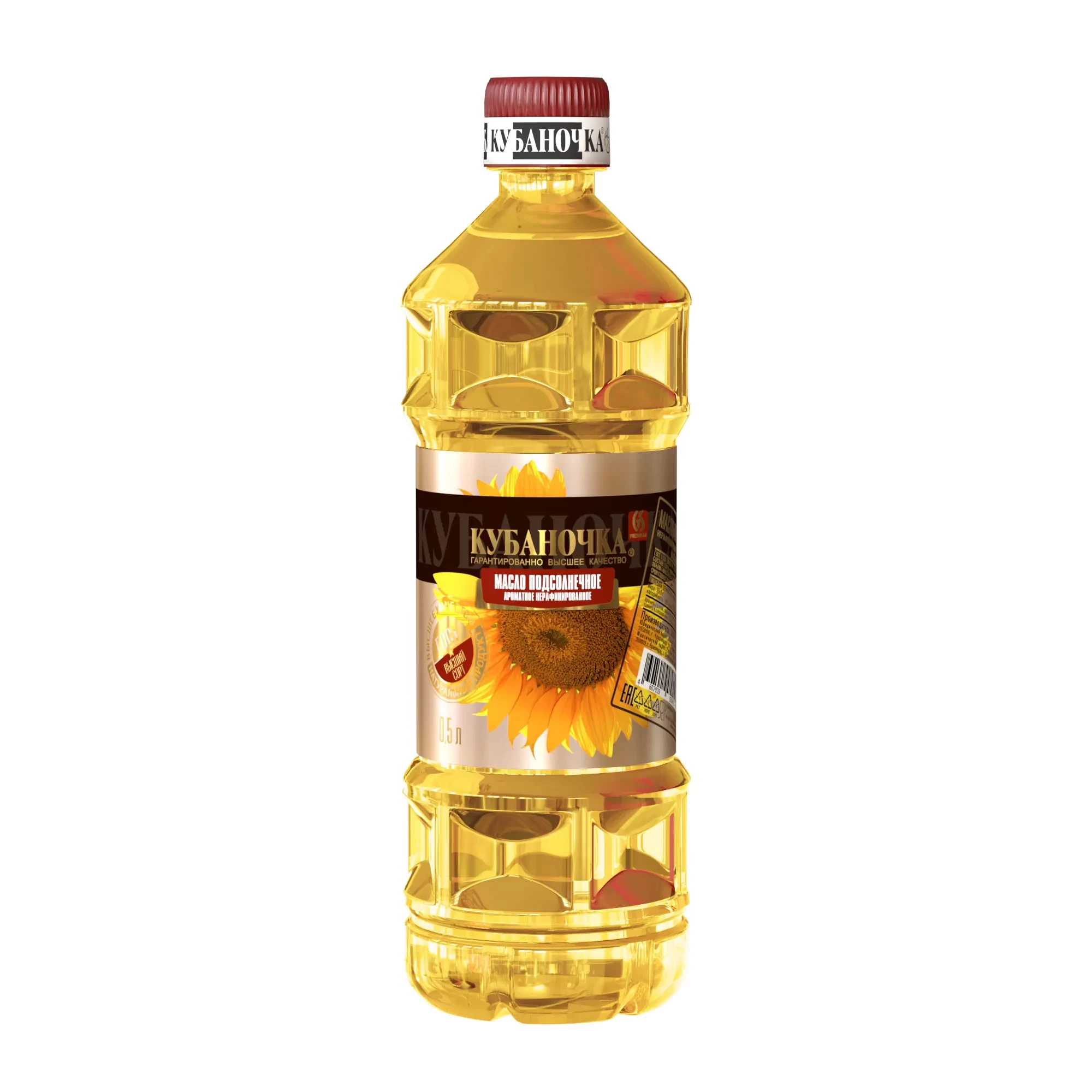 Масло подсолнечное ТМ Кубаночка Н